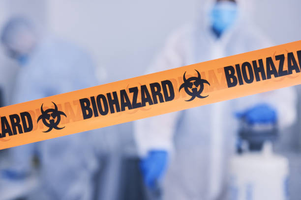 Professional Trauma Scene Cleanup technician working in Reading, MI